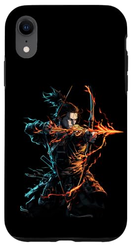 Samurai-Bogenschütze Bogenjäger Ukiyo-e-Krieger Kyudo Hülle für iPhone XR Samurai-Bogenschütze Bogenjäger Ukiyo-e-Krieger Kyudo Hülle für iPhone XR von Japanischer Samurai Bogenschütze Bogenschießen