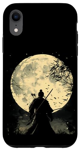Samurai-Bogenschütze Bogenjäger Ukiyo-e-Krieger Kyudo Hülle für iPhone XR von Japanischer Samurai Bogenschütze Bogenschießen