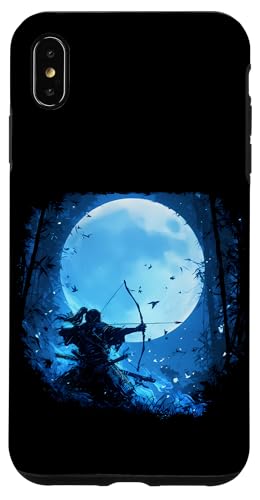 Samurai-Bogenschütze Bogenjäger Ukiyo-e-Krieger Kyudo Hülle für iPhone XS Max Samurai-Bogenschütze Bogenjäger Ukiyo-e-Krieger Kyudo Hülle für iPhone XS Max von Japanischer Samurai Bogenschütze Bogenschießen