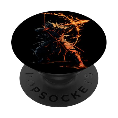 Samurai-Bogenschütze Bogenjäger Ukiyo-e-Krieger Kyudo PopSockets Klebender PopGrip Samurai-Bogenschütze Bogenjäger Ukiyo-e-Krieger Kyudo PopSockets Klebender PopGrip von Japanischer Samurai Bogenschütze Bogenschießen