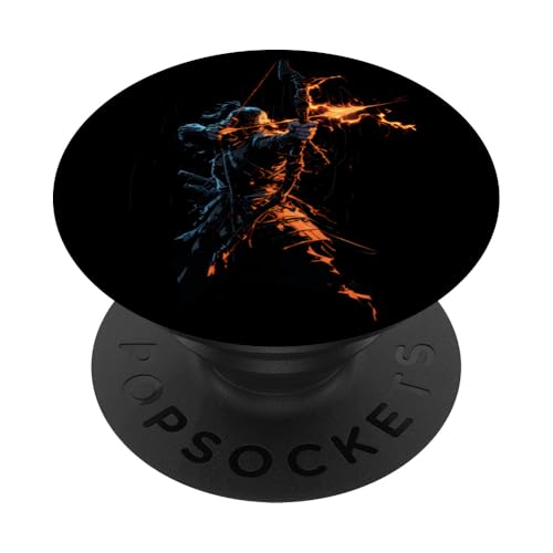 Samurai-Bogenschütze Bogenjäger Ukiyo-e-Krieger Kyudo PopSockets Klebender PopGrip Samurai-Bogenschütze Bogenjäger Ukiyo-e-Krieger Kyudo PopSockets Klebender PopGrip von Japanischer Samurai Bogenschütze Bogenschießen
