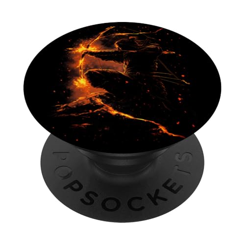 Samurai-Bogenschütze Bogenjäger Ukiyo-e-Krieger Kyudo PopSockets Klebender PopGrip Samurai-Bogenschütze Bogenjäger Ukiyo-e-Krieger Kyudo PopSockets Klebender PopGrip von Japanischer Samurai Bogenschütze Bogenschießen