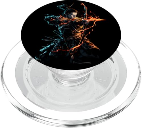 Samurai-Bogenschütze Bogenjäger Ukiyo-e-Krieger Kyudo PopSockets PopGrip für MagSafe Samurai-Bogenschütze Bogenjäger Ukiyo-e-Krieger Kyudo PopSockets PopGrip für MagSafe von Japanischer Samurai Bogenschütze Bogenschießen