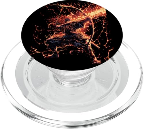 Samurai-Bogenschütze Bogenjäger Ukiyo-e-Krieger Kyudo PopSockets PopGrip für MagSafe Samurai-Bogenschütze Bogenjäger Ukiyo-e-Krieger Kyudo PopSockets PopGrip für MagSafe von Japanischer Samurai Bogenschütze Bogenschießen