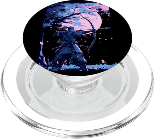 Samurai-Bogenschütze Bogenjäger Ukiyo-e-Krieger Kyudo PopSockets PopGrip für MagSafe Samurai-Bogenschütze Bogenjäger Ukiyo-e-Krieger Kyudo PopSockets PopGrip für MagSafe von Japanischer Samurai Bogenschütze Bogenschießen