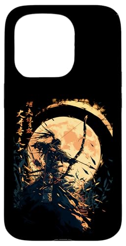 Samurai-Bogenschütze Kanji Bogenjäger Ukiyo-e-Krieger Kyudo Hülle für iPhone 15 Pro Samurai-Bogenschütze Kanji Bogenjäger Ukiyo-e-Krieger Kyudo Hülle für iPhone 15 Pro von Japanischer Samurai Bogenschütze Bogenschießen