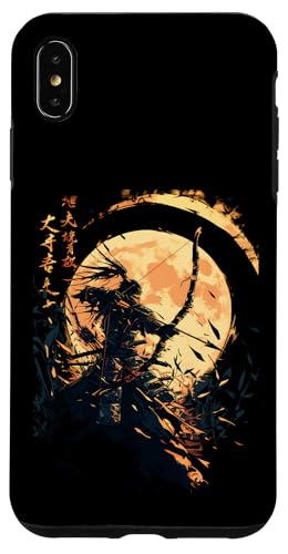 Samurai-Bogenschütze Kanji Bogenjäger Ukiyo-e-Krieger Kyudo Hülle für iPhone XS Max Samurai-Bogenschütze Kanji Bogenjäger Ukiyo-e-Krieger Kyudo Hülle für iPhone XS Max von Japanischer Samurai Bogenschütze Bogenschießen