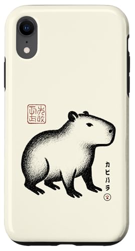 Capybara Japan Tierliebhaber Zoo Japanischer Kanji Jungen Mädchen Hülle für iPhone XR Capybara Japan Tierliebhaber Zoo Japanischer Kanji Jungen Mädchen Hülle für iPhone XR von JapansCollective