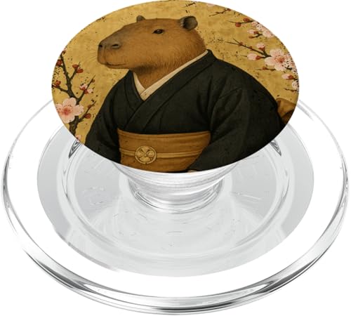 Capybara Japanische Kirschblüte Japan Kimono Jungen Mädchen PopSockets PopGrip für MagSafe Capybara Japanische Kirschblüte Japan Kimono Jungen Mädchen PopSockets PopGrip für MagSafe von JapansCollective