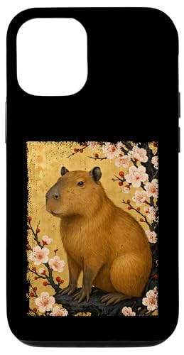 Capybara Japanische Kirschblüte Japan Zoo Jungen Mädchen Kinder Hülle für iPhone 12/12 Pro Capybara Japanische Kirschblüte Japan Zoo Jungen Mädchen Kinder Hülle für iPhone 12/12 Pro von JapansCollective