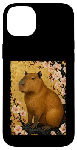 Capybara Japanische Kirschblüte Japan Zoo Jungen Mädchen Kinder Hülle für iPhone 14 Plus Capybara Japanische Kirschblüte Japan Zoo Jungen Mädchen Kinder Hülle für iPhone 14 Plus von JapansCollective