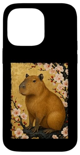 Capybara Japanische Kirschblüte Japan Zoo Jungen Mädchen Kinder Hülle für iPhone 14 Pro Max Capybara Japanische Kirschblüte Japan Zoo Jungen Mädchen Kinder Hülle für iPhone 14 Pro Max von JapansCollective