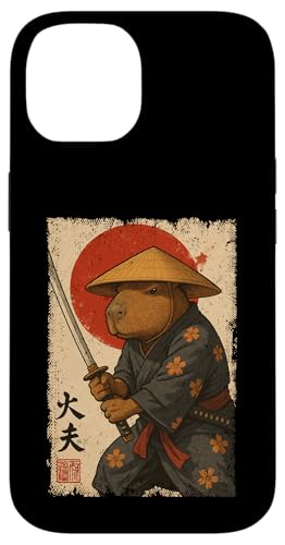 Capybara Japanischer Samurai Vintage Japan Krieger Jungen Mädchen Hülle für iPhone 14 Capybara Japanischer Samurai Vintage Japan Krieger Jungen Mädchen Hülle für iPhone 14 von JapansCollective