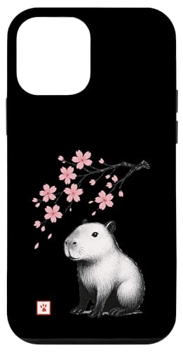 Capybara Kirschblüte, japanisch, niedlich, Japan, Jungen, Mädchen, Kinder Hülle für iPhone 12 mini von JapansCollective