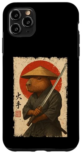 Capybara Vintage Japanischer Samurai Japan Krieger Jungen Mädchen Hülle für iPhone 11 Pro Max Capybara Vintage Japanischer Samurai Japan Krieger Jungen Mädchen Hülle für iPhone 11 Pro Max von JapansCollective