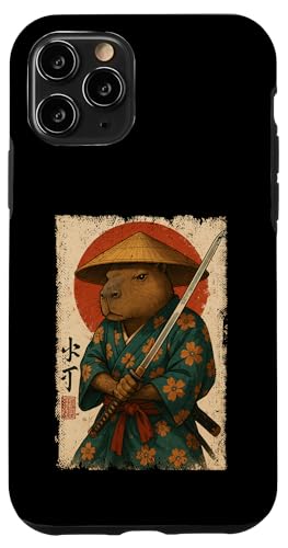 Capybara Vintage Japanischer Samurai Japan Krieger Jungen Mädchen Hülle für iPhone 11 Pro Capybara Vintage Japanischer Samurai Japan Krieger Jungen Mädchen Hülle für iPhone 11 Pro von JapansCollective