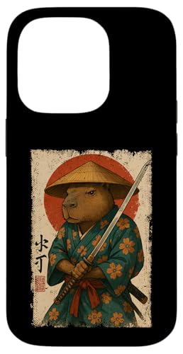 Capybara Vintage Japanischer Samurai Japan Krieger Jungen Mädchen Hülle für iPhone 14 Pro Capybara Vintage Japanischer Samurai Japan Krieger Jungen Mädchen Hülle für iPhone 14 Pro von JapansCollective