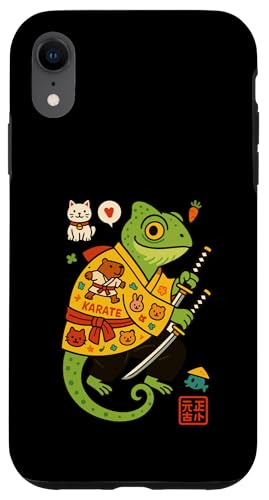 Chamäleon Japanischer Samurai Ninja Japan Jungen Mädchen Kinder Hülle für iPhone XR Chamäleon Japanischer Samurai Ninja Japan Jungen Mädchen Kinder Hülle für iPhone XR von JapansCollective