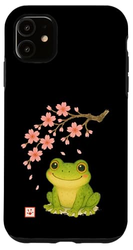 Frosch Japanische Kirschblüte Süß Japan Jungen Mädchen Kinder Hülle für iPhone 11 Frosch Japanische Kirschblüte Süß Japan Jungen Mädchen Kinder Hülle für iPhone 11 von JapansCollective