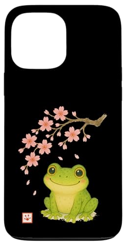 Frosch Japanische Kirschblüte Süß Japan Jungen Mädchen Kinder Hülle für iPhone 13 Pro Max Frosch Japanische Kirschblüte Süß Japan Jungen Mädchen Kinder Hülle für iPhone 13 Pro Max von JapansCollective
