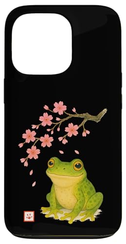 Frosch Kirschblüte Japanisch Niedlich Japan Jungen Mädchen Kinder Hülle für iPhone 13 Pro von JapansCollective