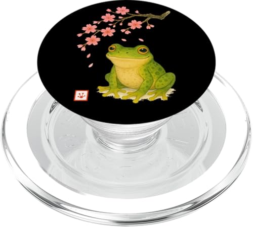Frosch Kirschblüte Japanisch Niedlich Japan Jungen Mädchen Kinder PopSockets PopGrip für MagSafe Frosch Kirschblüte Japanisch Niedlich Japan Jungen Mädchen Kinder PopSockets PopGrip für MagSafe von JapansCollective