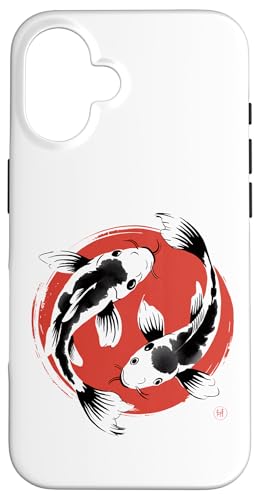 Japanische Koi Nishikigoi Karpfen Fisch Sonnenuntergang Japan Jungen Mädchen Hülle für iPhone 16 Japanische Koi Nishikigoi Karpfen Fisch Sonnenuntergang Japan Jungen Mädchen Hülle für iPhone 16 von JapansCollective