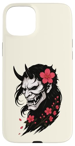Japanische Oni-Maske Japan Dämon Anime Blumen Männer Frauen Hülle für iPhone 15 Plus Japanische Oni-Maske Japan Dämon Anime Blumen Männer Frauen Hülle für iPhone 15 Plus von JapansCollective
