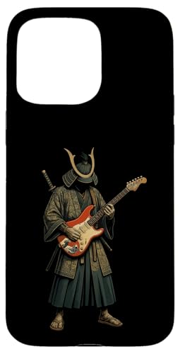 Japanische Samurai-E-Gitarre Musikliebhaber Japan Jungen Mädchen Hülle für iPhone 15 Pro Max Japanische Samurai-E-Gitarre Musikliebhaber Japan Jungen Mädchen Hülle für iPhone 15 Pro Max von JapansCollective