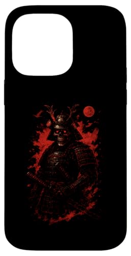 Japanischer Samurai-Krieger Totenköpfe Japan Red Moon Jungen Mädchen Hülle für iPhone 14 Pro Max Japanischer Samurai-Krieger Totenköpfe Japan Red Moon Jungen Mädchen Hülle für iPhone 14 Pro Max von JapansCollective