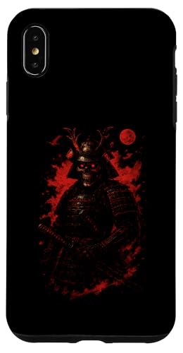 Japanischer Samurai-Krieger Totenköpfe Japan Red Moon Jungen Mädchen Hülle für iPhone XS Max Japanischer Samurai-Krieger Totenköpfe Japan Red Moon Jungen Mädchen Hülle für iPhone XS Max von JapansCollective