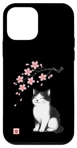 Katze Kirschblüte Japanisch Niedlich Japan Jungen Mädchen Kinder Hülle für iPhone 12 mini Katze Kirschblüte Japanisch Niedlich Japan Jungen Mädchen Kinder Hülle für iPhone 12 mini von JapansCollective