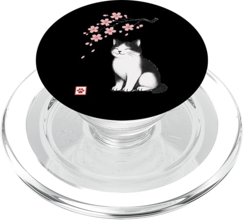 Katze Kirschblüte Japanisch Niedlich Japan Jungen Mädchen Kinder PopSockets PopGrip für MagSafe Katze Kirschblüte Japanisch Niedlich Japan Jungen Mädchen Kinder PopSockets PopGrip für MagSafe von JapansCollective