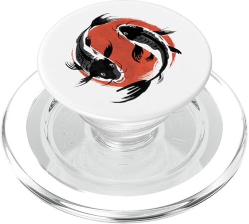 Koi Japanischer Karpfenfisch Sonnenuntergang Japan Nishikigoi Jungen Mädchen PopSockets PopGrip für MagSafe Koi Japanischer Karpfenfisch Sonnenuntergang Japan Nishikigoi Jungen Mädchen PopSockets PopGrip für MagSafe von JapansCollective