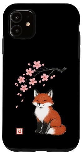 Orange Fox Kirschblüte Japanisch Niedlich Japan Jungen Mädchen Kind Hülle für iPhone 11 Orange Fox Kirschblüte Japanisch Niedlich Japan Jungen Mädchen Kind Hülle für iPhone 11 von JapansCollective