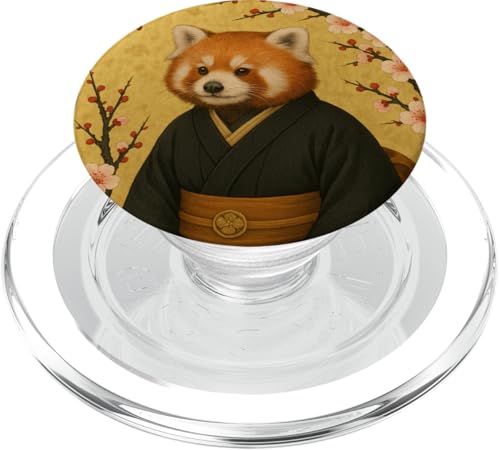 Red Panda Japanische Kirschblüte Japan Kimono Zoo Jungen Mädchen PopSockets PopGrip für MagSafe Red Panda Japanische Kirschblüte Japan Kimono Zoo Jungen Mädchen PopSockets PopGrip für MagSafe von JapansCollective
