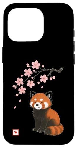 Roter Panda, Kirschblüte, japanisch, niedlich, japanisch, Jungen, Mädchen, Kinder Hülle für iPhone 16 Pro von JapansCollective