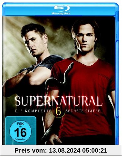 Supernatural - Die komplette sechste Staffel [Blu-ray] von Jared Padalecki