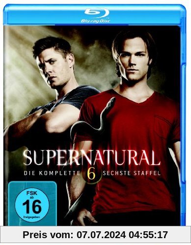 Supernatural - Die komplette sechste Staffel [Blu-ray] von Jared Padalecki