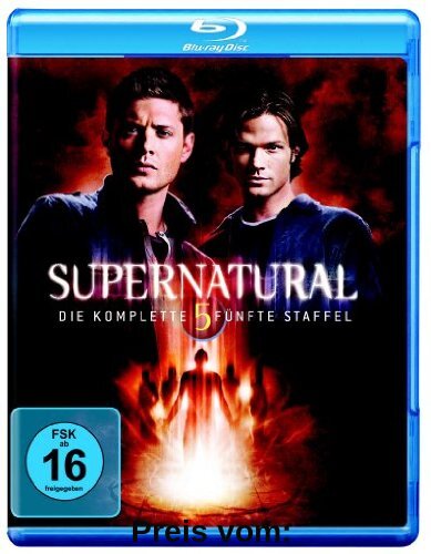 Supernatural - Staffel 5   [Blu-ray] von Jared Padalecki