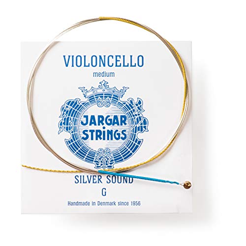 JARGAR Ce-GCMS Cello Classic G-Saite-SILVER, medium (1,15mm) für Cello von Jargar