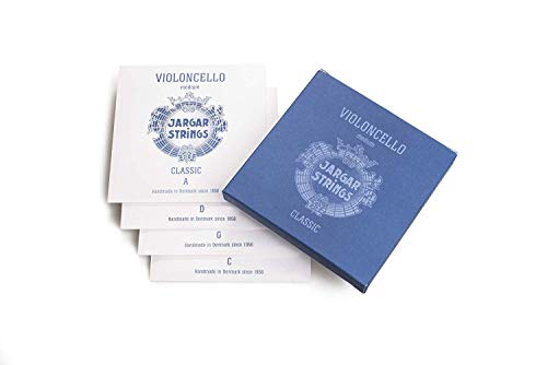 JARGAR Ce-SET-CM Cello Classic SET, medium (A:0,75/D:0,98/G:1,17/C:1,71mm) für Cello von Jargar