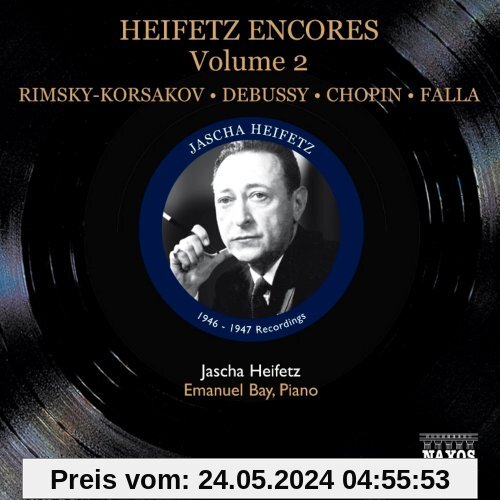 Encores Vol.2 von Jascha Heifetz