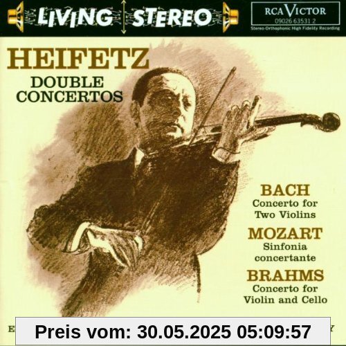 Living Stereo - Jascha Heifetz (Doppelkonzerte) (Aufnahmen 1956 / 1960 / 1961) von Jascha Heifetz