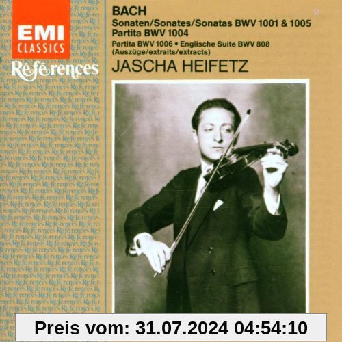 Sonaten und Partiten für Violine solo von Jascha Heifetz
