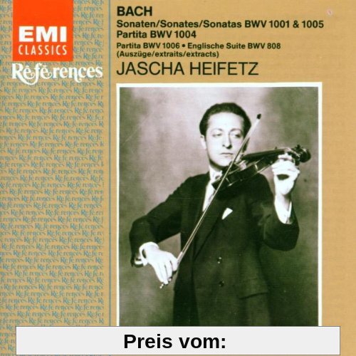 Sonaten und Partiten für Violine solo von Jascha Heifetz