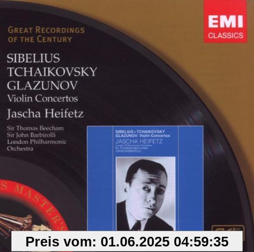 Violinkonzerte von Jascha Heifetz
