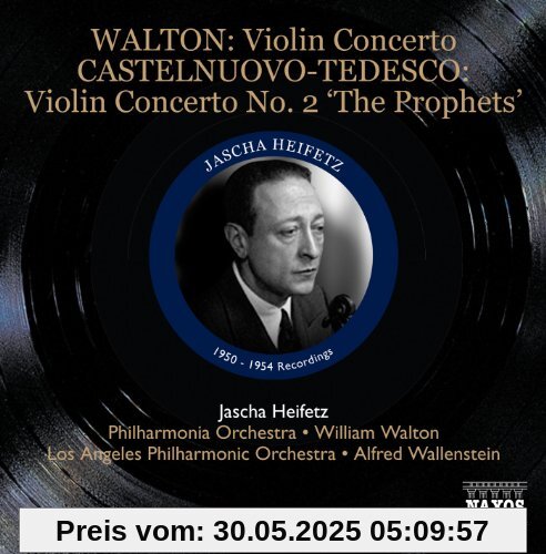 Violinkonzerte Violinkonzerte von Jascha Heifetz