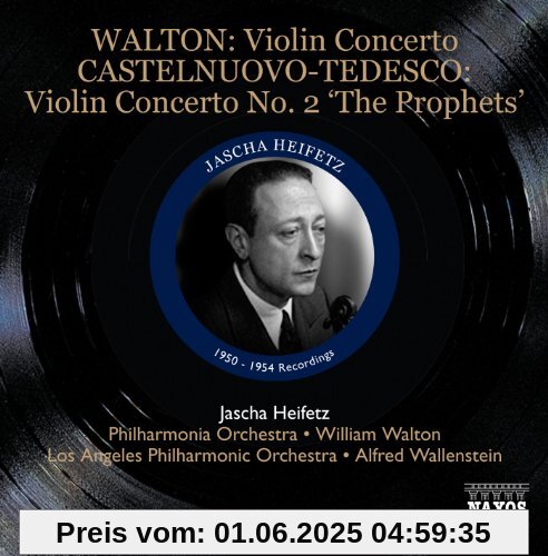 Violinkonzerte von Jascha Heifetz