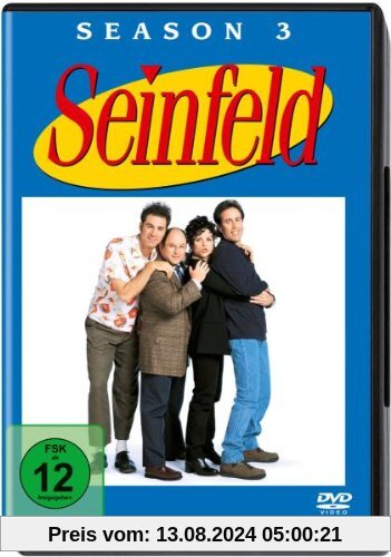 Seinfeld - Season 3 [4 DVDs] von Jason Alexander